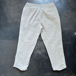 Greg Norman Thick Corduroy Pants Mens Size 35x30.5 Business Travel Used Stains
